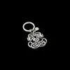 Petits Accessoires*Christofle Porte-clés EE en argent massif - Eugénie de Montijo