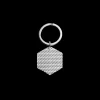 Petits Accessoires*Christofle Porte-clés en métal argenté