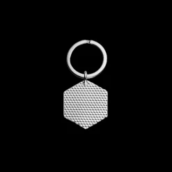 Petits Accessoires*Christofle Porte-clés en métal argenté