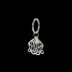 Petits Accessoires*Christofle Porte-clés HO en argent massif - Henri d'Orléans