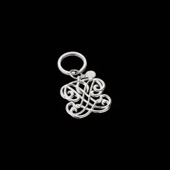 Petits Accessoires*Christofle Porte-clés LP en argent massif - Louis Philippe