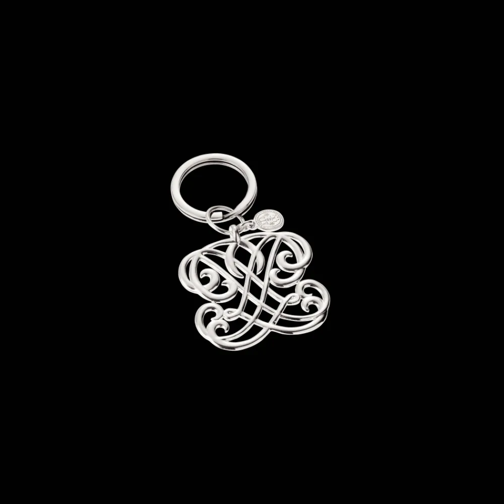 Petits Accessoires*Christofle Porte-clés LP en argent massif - Louis Philippe