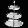 Accessoires Apéritif|Plats*Christofle Porte-mignardises 3 compartiments en métal argenté