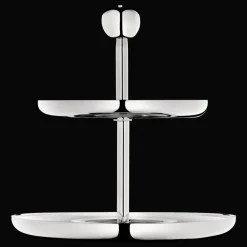 Accessoires Apéritif|Accessoires De Table*Christofle Porte-mignardises 2 compartiments en métal argenté