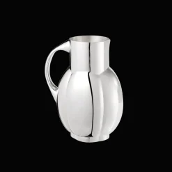 Carafes|Carafes*Christofle Pot à eau quadrilobé Normand en Métal Argenté
