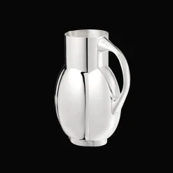 Carafes|Carafes*Christofle Pot à eau quadrilobé Normand en Métal Argenté