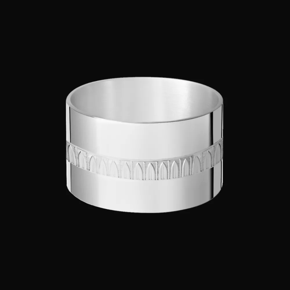 Cadeaux Personnalisables|Cadeaux Enfants*Christofle Rond de serviette en métal argenté