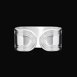 Cadeaux Personnalisables|Cadeaux Enfants*Christofle Rond de serviette ouvert en métal argenté