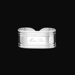 Cadeaux Personnalisables|Cadeaux Enfants*Christofle Rond de serviette ouvert en métal argenté