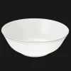 Tasses Et Bols|Plats*Christofle Saladier en porcelaine finition Platine