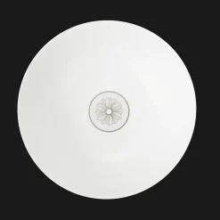 Tasses Et Bols|Plats*Christofle Saladier en porcelaine finition Platine