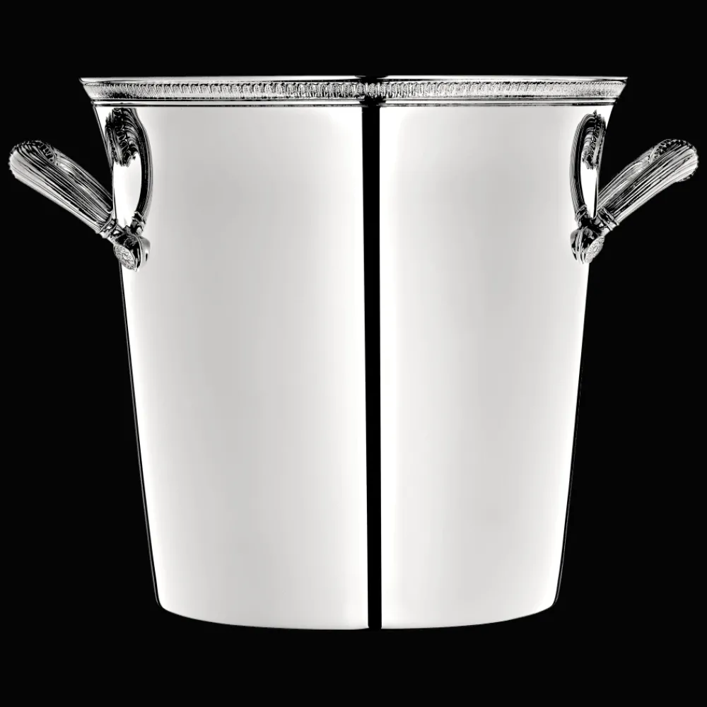 Seaux À Champagne Et À Glace Argent*Christofle Seau à champagne 2 bouteilles en métal argenté