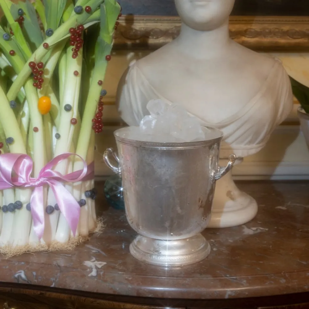 Cadeaux Cocktails Et Spiritueux|Cadeaux Personnalisables*Christofle Seau à glace en métal argenté