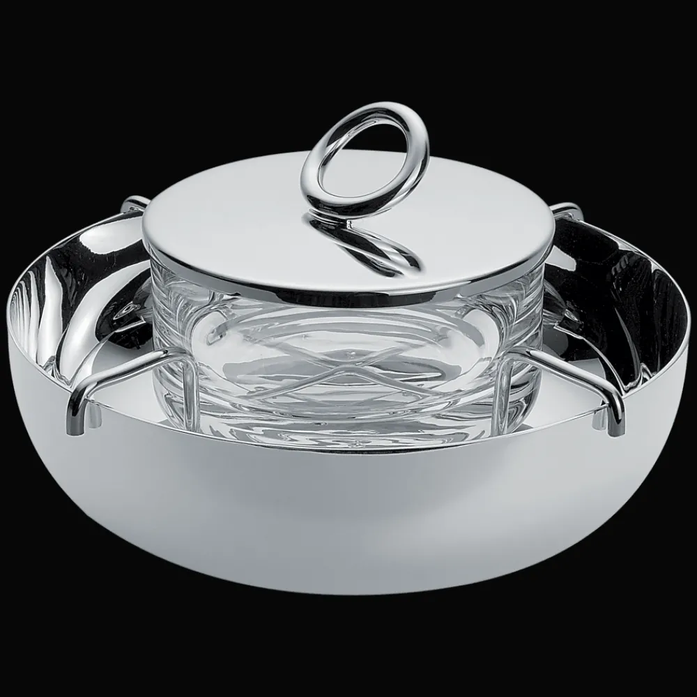 Accessoires De Table|Plats*Christofle Service à caviar en métal argenté