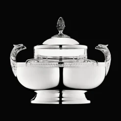 Accessoires De Table|Plats*Christofle Service à caviar en métal argenté