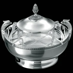 Accessoires De Table|Plats*Christofle Service à caviar en métal argenté