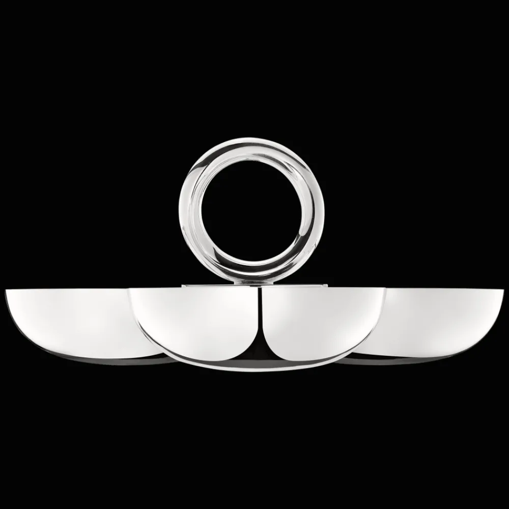 Accessoires Apéritif*Christofle Service 3 coupelles petit modèle Vertigo Métal Argenté