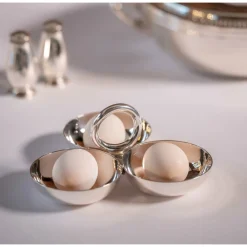 Accessoires Apéritif*Christofle Service 3 coupelles petit modèle Vertigo Métal Argenté
