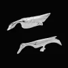 Accessoires De Table|Couteaux Et Portes-Couteaux*Christofle Set 2 Porte-couteaux Pélican/Cygne en Métal Argenté