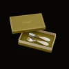 Cadeaux Personnalisables|Cadeaux Enfants*Christofle Set cuillère et fourchette naissance en métal argenté - Ivory