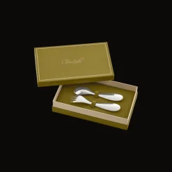 Cadeaux Personnalisables|Cadeaux Enfants*Christofle Set cuillère et fourchette naissance en métal argenté - Ivory
