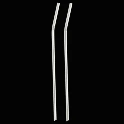 Cadeaux Cocktails Et Spiritueux|Accessoires De Mixologie*Christofle Set de 2 pailles en métal argenté
