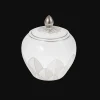 Cadeaux Thé Et Café|Accessoires Thé Et Café*Christofle Sucrier 30 cl en porcelaine finition Platine