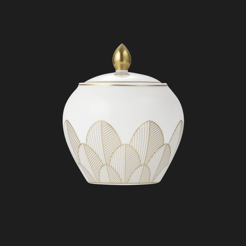 Cadeaux Thé Et Café|Accessoires Thé Et Café*Christofle Sucrier 30 cl en porcelaine finition Or
