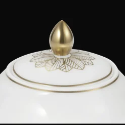 Cadeaux Thé Et Café|Accessoires Thé Et Café*Christofle Sucrier 30 cl en porcelaine finition Or