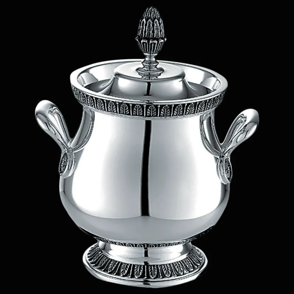 Accessoires Thé Et Café*Christofle Sucrier en métal argenté