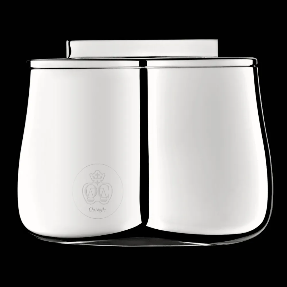 Accessoires Thé Et Café*Christofle Sucrier Silver Time Métal Argenté