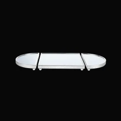 Plateaux Et Vide-Poches|Accessoires De Table*Christofle Surtout Plateau Demi-Cercle en métal argenté