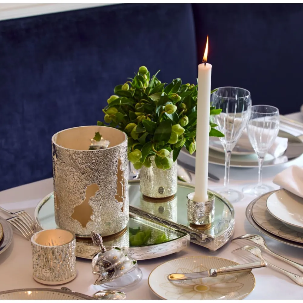 Plateaux Et Vide-Poches|Accessoires De Table*Christofle Surtout Plateau Demi-Cercle en métal argenté