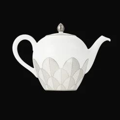 Cadeaux Thé Et Café|Accessoires Thé Et Café*Christofle Théière boule 1,5L en Porcelaine - Platine