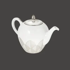 Cadeaux Thé Et Café|Accessoires Thé Et Café*Christofle Théière boule 1,5L en Porcelaine - Platine