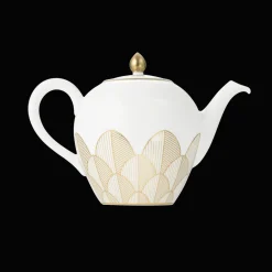 Cadeaux Thé Et Café|Accessoires Thé Et Café*Christofle Théière boule 1,5L en Porcelaine - Or