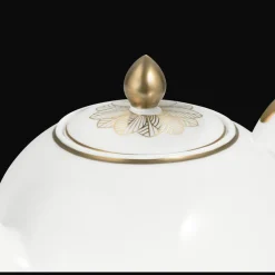 Cadeaux Thé Et Café|Accessoires Thé Et Café*Christofle Théière boule 1,5L en Porcelaine - Or