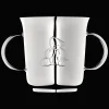 Cadeaux Personnalisables|Cadeaux Pour La Maman*Christofle Timbale 2 anses en métal argenté