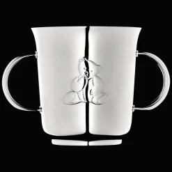 Cadeaux Personnalisables|Cadeaux Pour La Maman*Christofle Timbale 2 anses en métal argenté