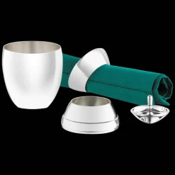 Cadeaux Personnalisables|Cadeaux Enfants*Christofle Timbale, coquetier, rond de serviette et toupie en métal argenté