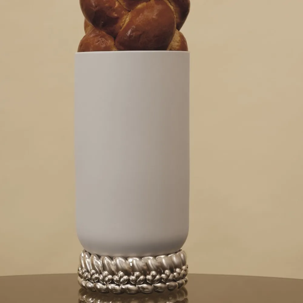 Vases*Christofle Vase Grand Modèle en Porcelaine