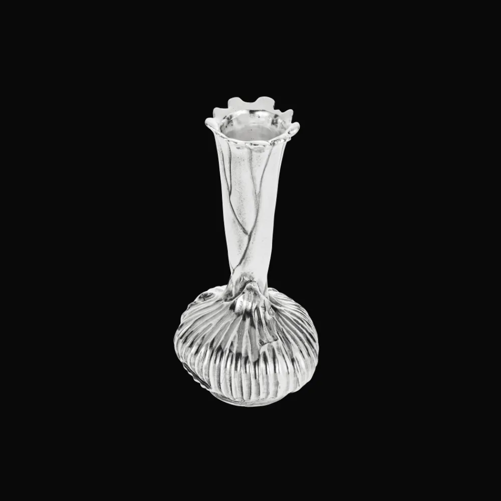 Vases*Christofle Vase Oignon en métal argenté